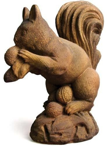 Woodland Squirrel, Animal Garden Statue