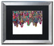 Hello Angel ''Drips'' Art, Silver Frame, Black Mat, 20x16