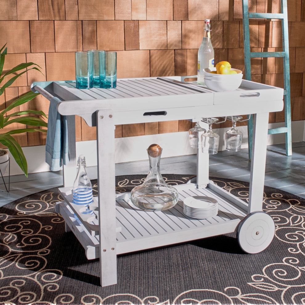 Safavieh Orland Tea Trolley Gray