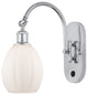 Innovations 518-1W-PC-G81-LED Eaton 1 Light 6" Sconce, Polished Chrome