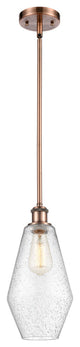 Innovations 516-1S-AC-G654-7-LED 1-Light Mini Pendant, Antique Copper
