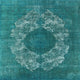 Ahgly Company Indoor Square Mid-Century Modern Area Rugs, 7' Square