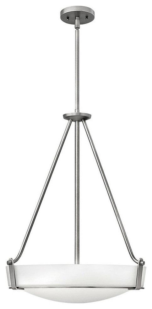 Hinkley Hathaway Medium Pendant, Antique Nickel