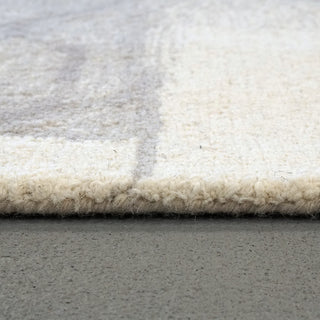 Dynamic Rugs Graphite 8x10 Wool Handmade Area Rug 5445-990 Gray/Stone
