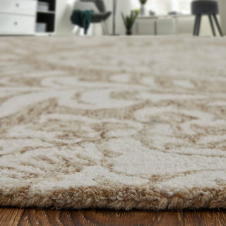 Weave & Wander Natal Blue/Gray, Taupe/Ivory, 5'x8'