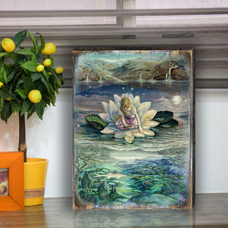Horizons Wall and Table Top Wooden Decor, 36x24