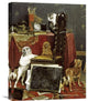 "Chaos In The Studio" Stretched Canvas Giclee by Charles Van Den Eycken, 17"x22"