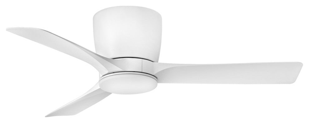 Hinkley Fan Velo 54" Led Fan, Chalk White