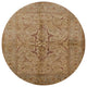 Ahgly Company Indoor Round Mid-Century Modern Area Rugs, 4' Round