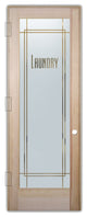 Laundry Door - Ultra Laundry - Douglas Fir (stain grade) - 32" x 80" - Knob...