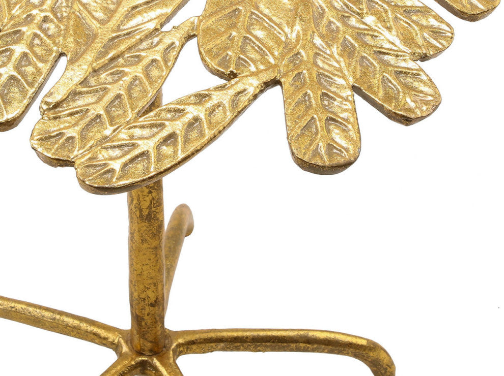 TOV Furniture Freesia Gold Side Table