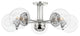 Meadow 5-Light Semi Flush, Polished Nickel