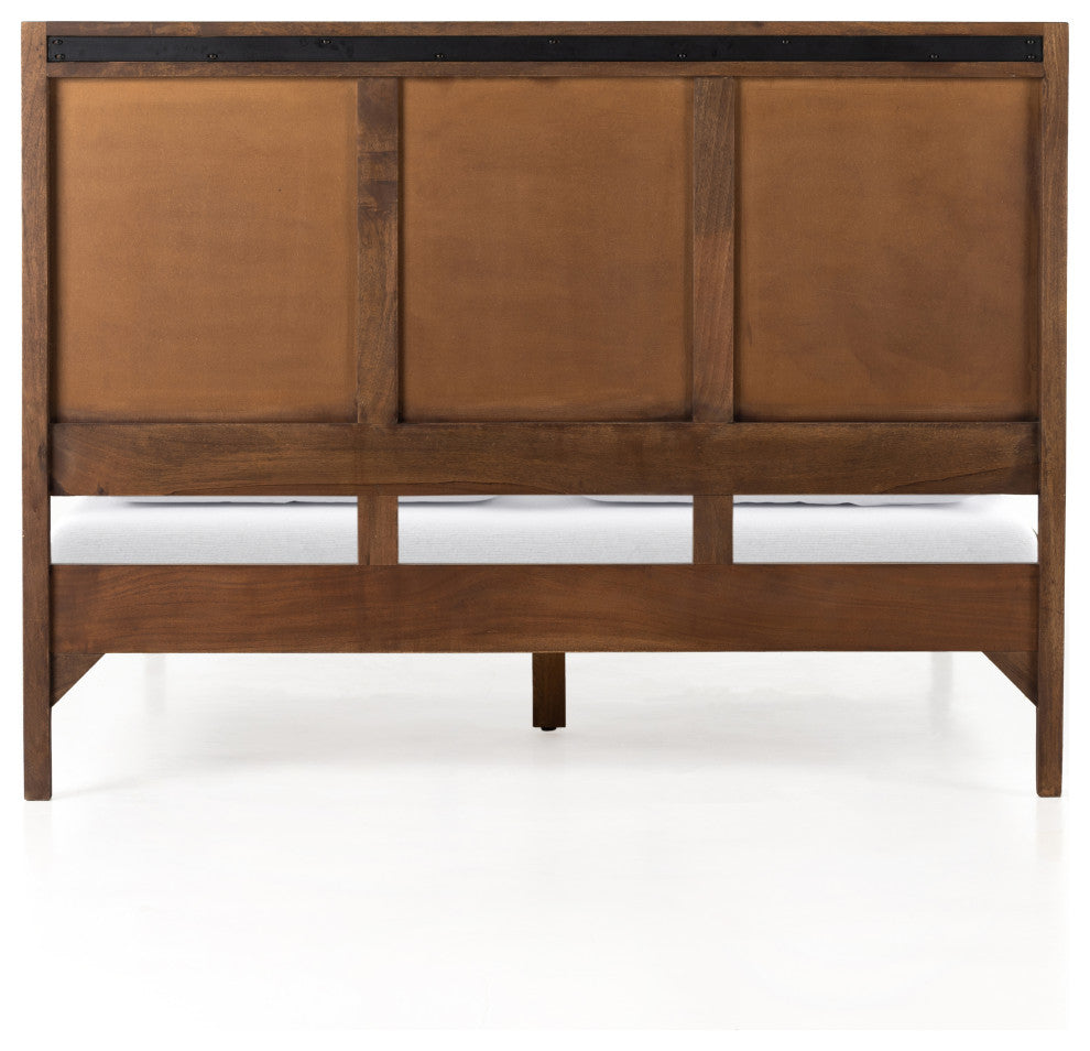 Sydney Bed-Brown Wash-Queen
