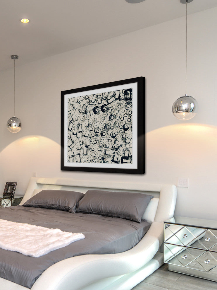 "Incoherent Projection" Framed Art Print