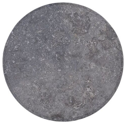 vidaXL Table Top Dining Table Top Replacement for Office Gray Ã˜23.6"x1" Marble