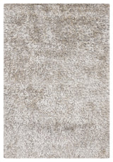 Dior Contemporary Area Rug, Black and White, 7'9"x10'6" Rectangle