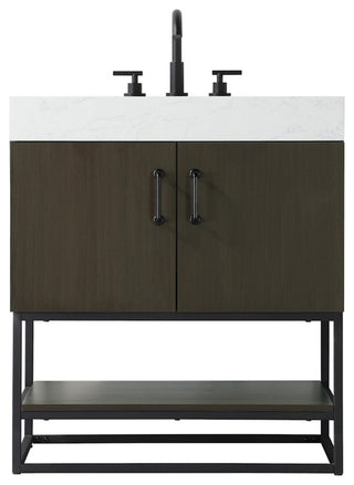 Elegant Lighting VF29230 Caroline 30" - Mocha Brown