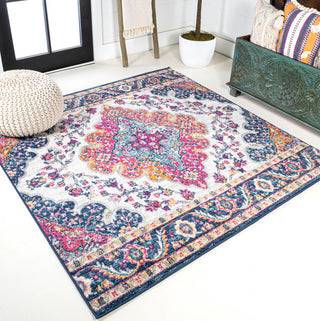 Bohemian FLAIR Boho Vintage Medallion Area Rug