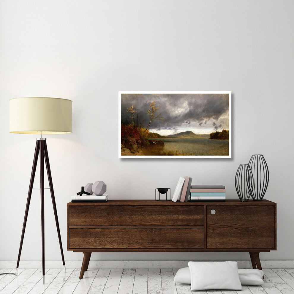 "Lake George, 1870" Digital Paper Print by John Frederick Kensett, 46"x28"