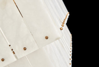 Fredrick Ramond Simone Medium Eight Light Linear, Burnished Gold