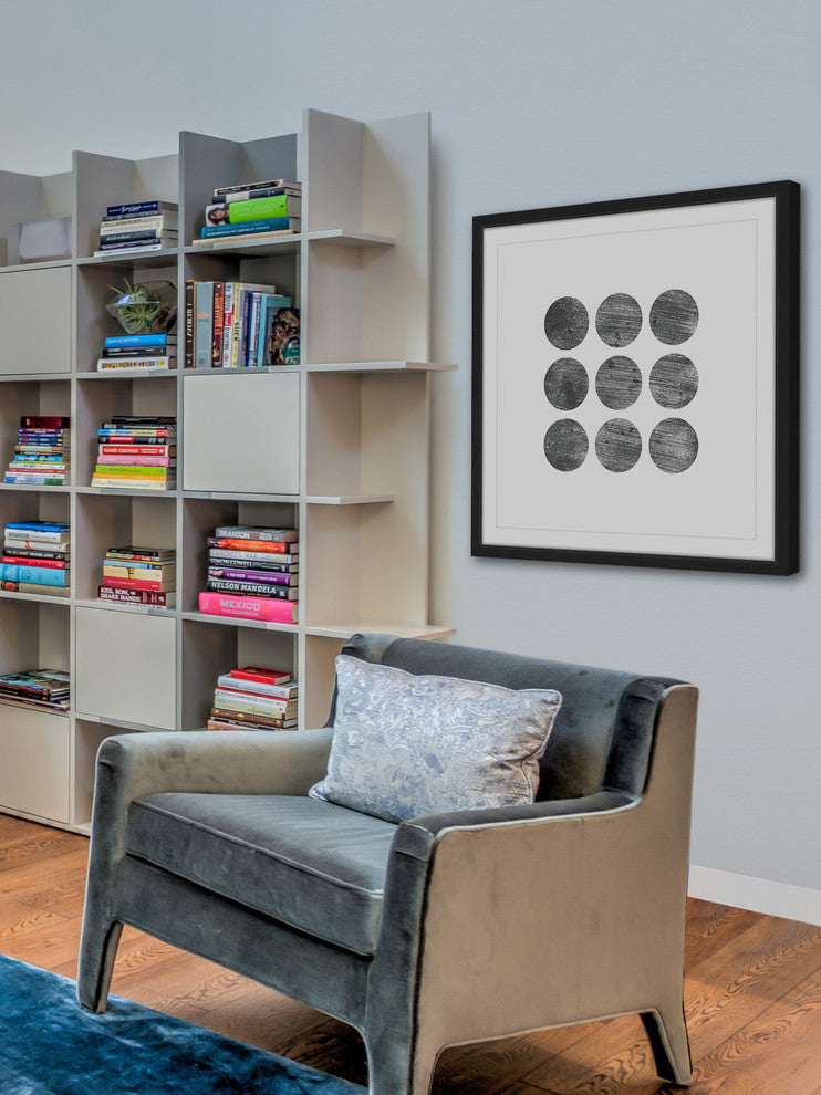 Marmont Hill, "Alignment" by Bryon White Framed Painting Print, 18x18