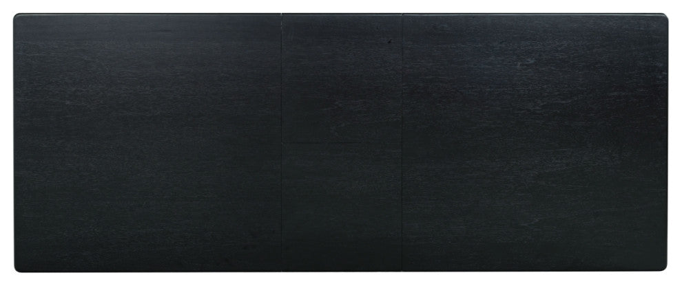 Safavieh Couture Rhylee Extendable Dining Table, Black