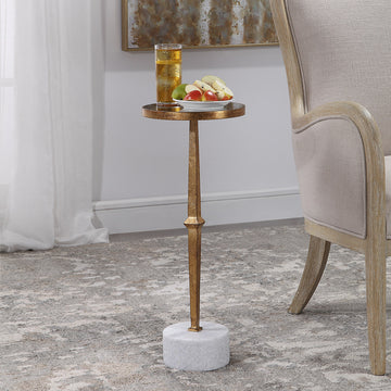 Uttermost - 24882 - Accent Table - Miriam - Antique Gold