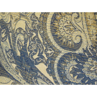 Plutus Paciotti Handmade Throw Pillow, (Double sided  18" x 18")