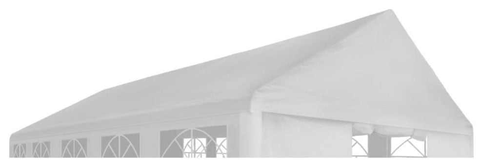 vidaXL Party Tent Roof 196.9" x 393.7" White