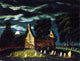 Thomas Chambers Old Sleepy Hollow Church, 21"x28" Gallery Wrapped Canvas