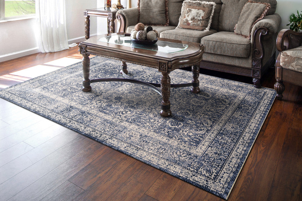 Dynamic Rugs Sirus Shrink Polyester Machine-Made Area Rug 7.10x10.8'