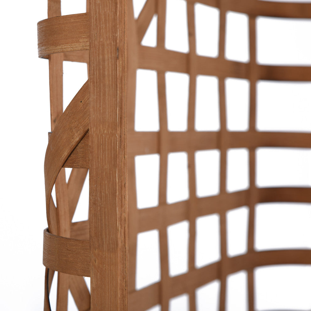 Paracel Natural | Industrial Traditional | Set of Two Bamboo Trays