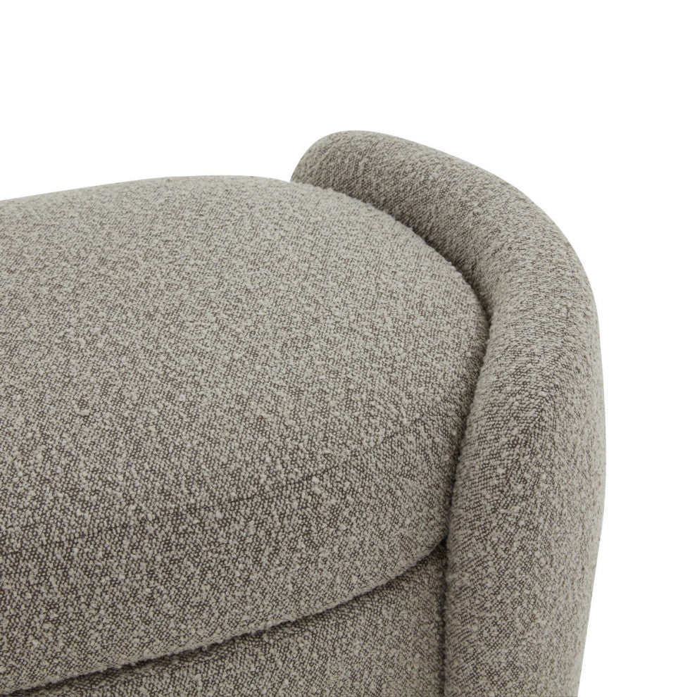 Safavieh Couture Danianna Boucle Bench, Light Brown