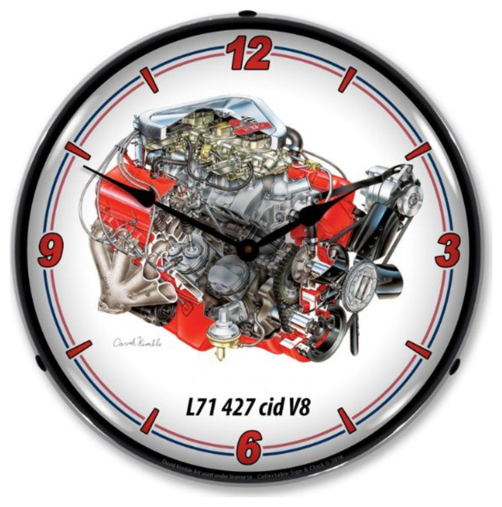 DK1603638 427 cid v8 L71 Clock