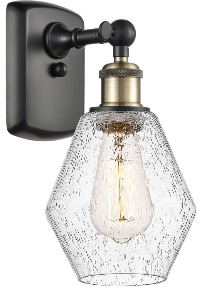 Innovations 516-1W-BAB-G654-6 1-Light Sconce, Black Antique Brass