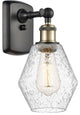 Innovations 516-1W-BAB-G654-6 1-Light Sconce, Black Antique Brass
