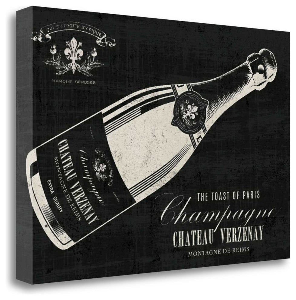 "The Toast Of Paris" By Wild Apple Portfolio, Giclee on Gallery Wrap Canvas