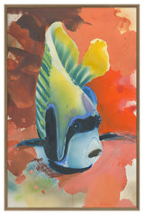 Life Aquatic 3 Fine Art Print, Gold, 50"x33"