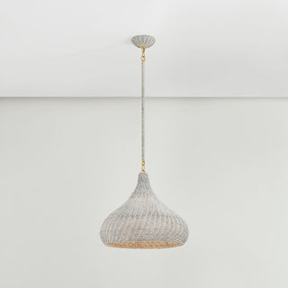 Hudson Valley Lighting Hampstead Pendant, Aged Brass