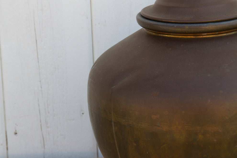 Indian Antique Brass Water Pot