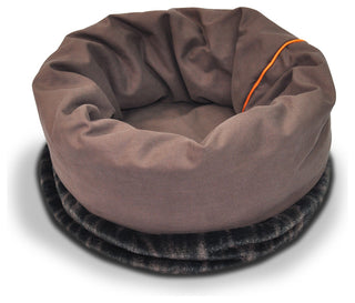 Snuggle Bed, Truffle Brown, Small