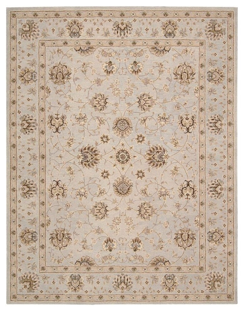 NOURISON HERITAGE HALL LIGHT BLUE AREA RUG