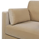 Knox 36" Modern Farmhouse Arm Chair, Fawn Brown Performance Velvet