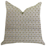 Circular Ringed Luxury Throw Pillow, 22"x22"