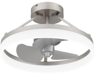 Quoizel PCOH3120 Cohen 19.75" 3 Blade Indoor LED Ceiling Fan - Brushed Nickel
