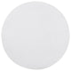 Cambio Outdoor Lightweight Concrete Side Table, Antique White
