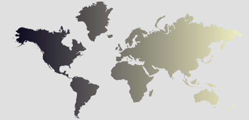 Studio Map Mural, Grey and Bronze Gradient, Peel and Stick, 1 Panel, 124"x60"