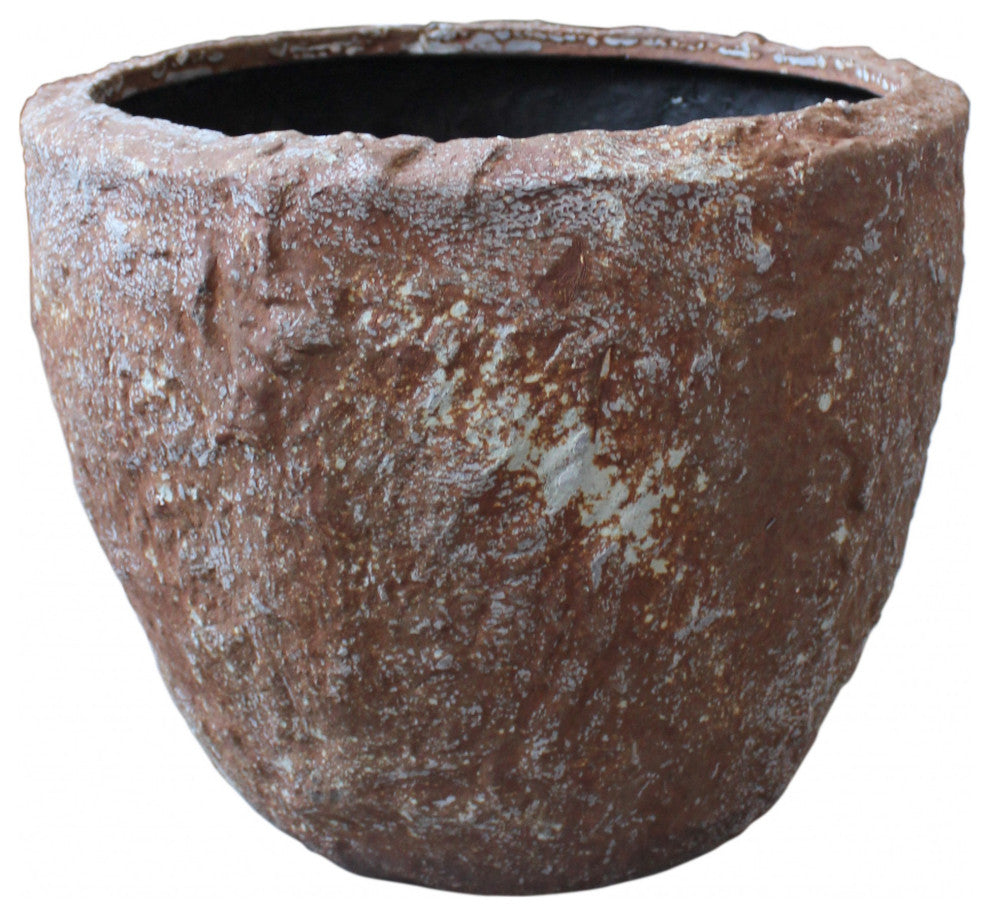 1" x 21" x 17" Rocky Round  Tall Planter