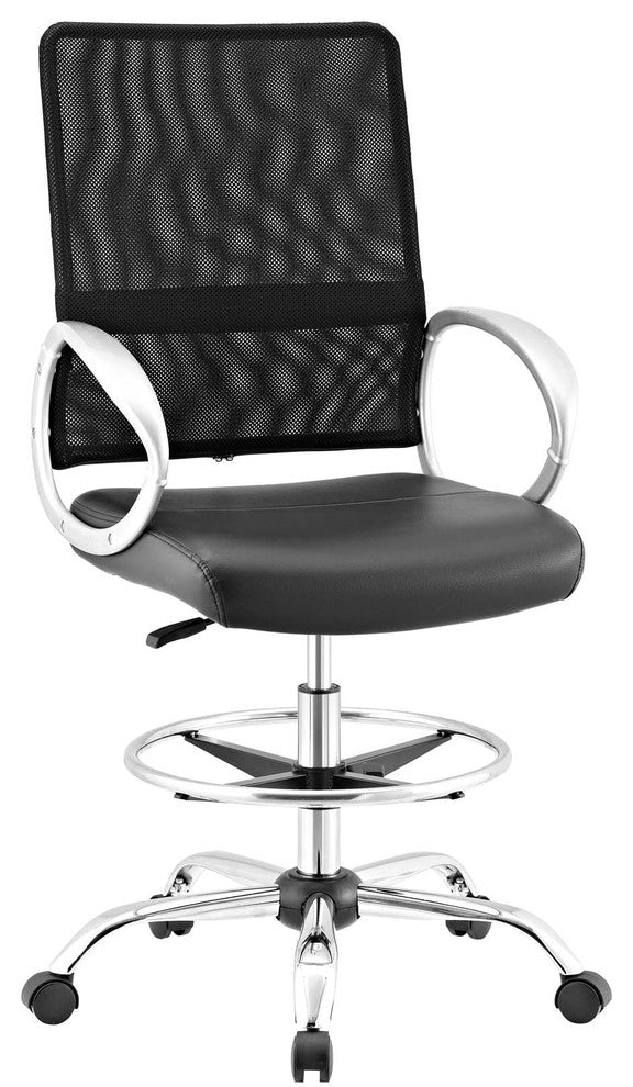 Command Mesh and Vinyl Drafting Chair