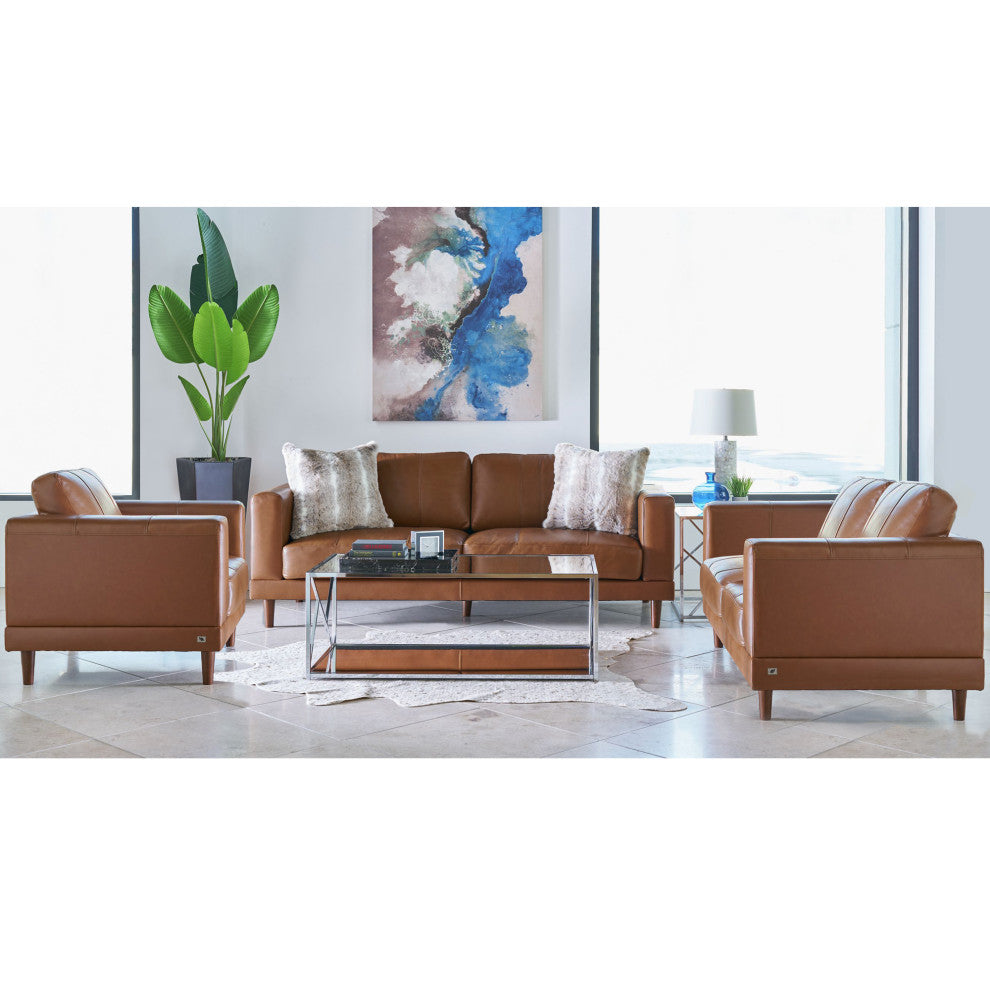 Picket House Hanson Loveseat, Fiero Tan